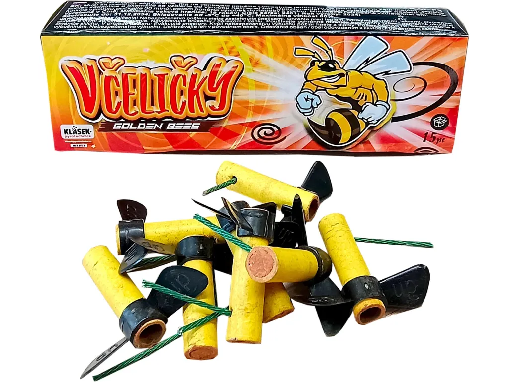 Pyrotechnika Detská Včeličky 15ks