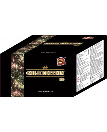 Pyrotechnika Ohnostroj Kompakt Gold edition 100rán ráže 25mm