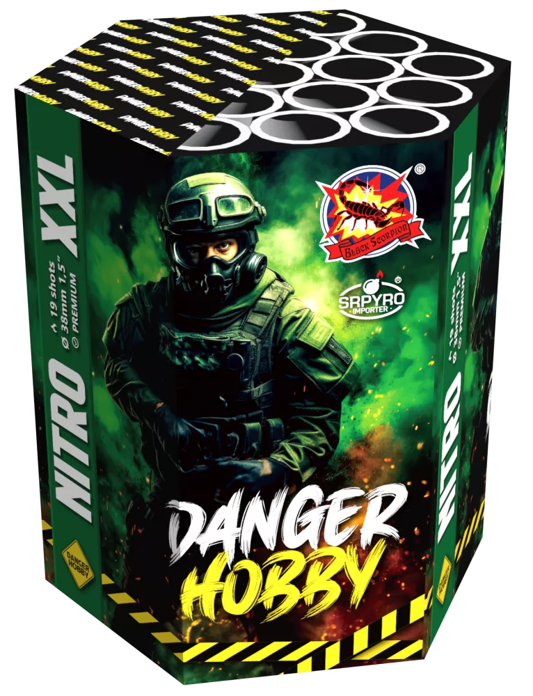 Ohňostroj Danger Hobby Nitro 19rán 38mm 1ks