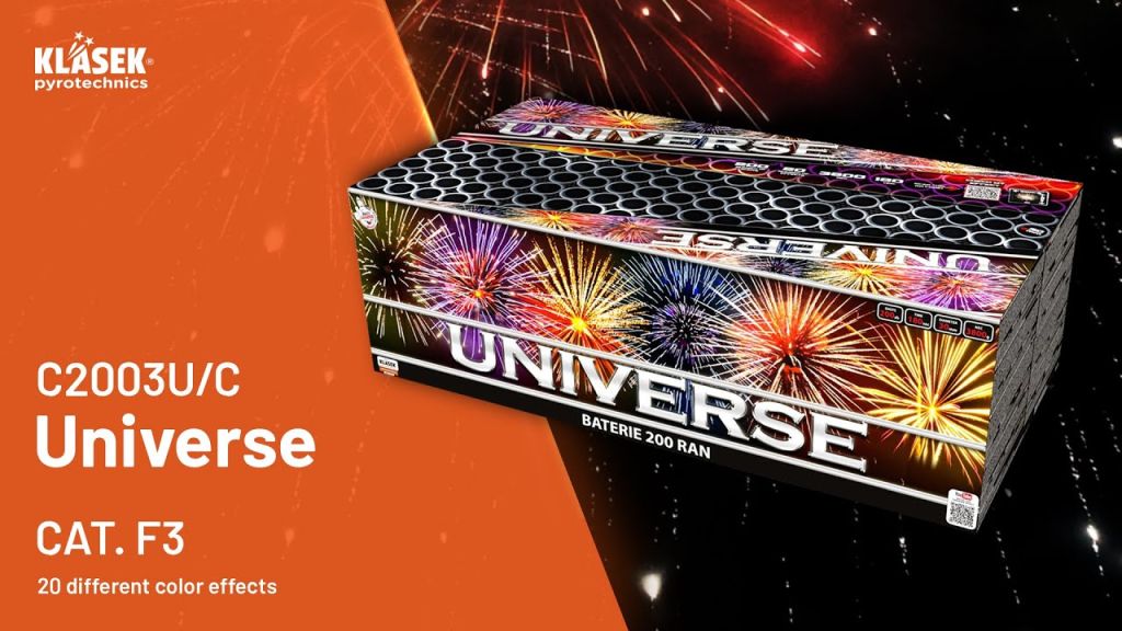 Ohnostroj Universe 200 rán / 30 mm