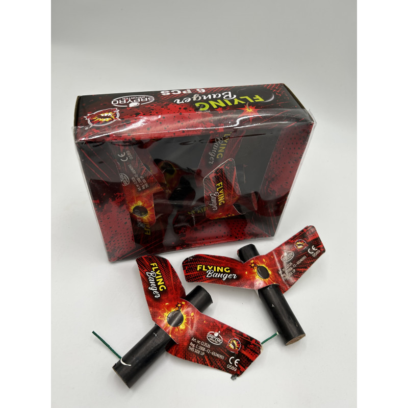 Pyrotechnika Detská pyrotechnika Motyl  Flying banger 6ks/bal