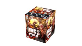 Pyrotechnika Ohnostroj Kompakt 16 rán kaliber 30 mm Orcs Pyro