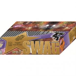 Pyrotechnika Ohnostroj Kompakt SWAG 600 rán  ráže 20mm