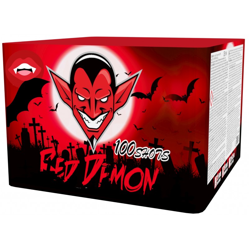 Pyrotechnika Ohňostroj Red Demon 100rán 25mm 1 ks