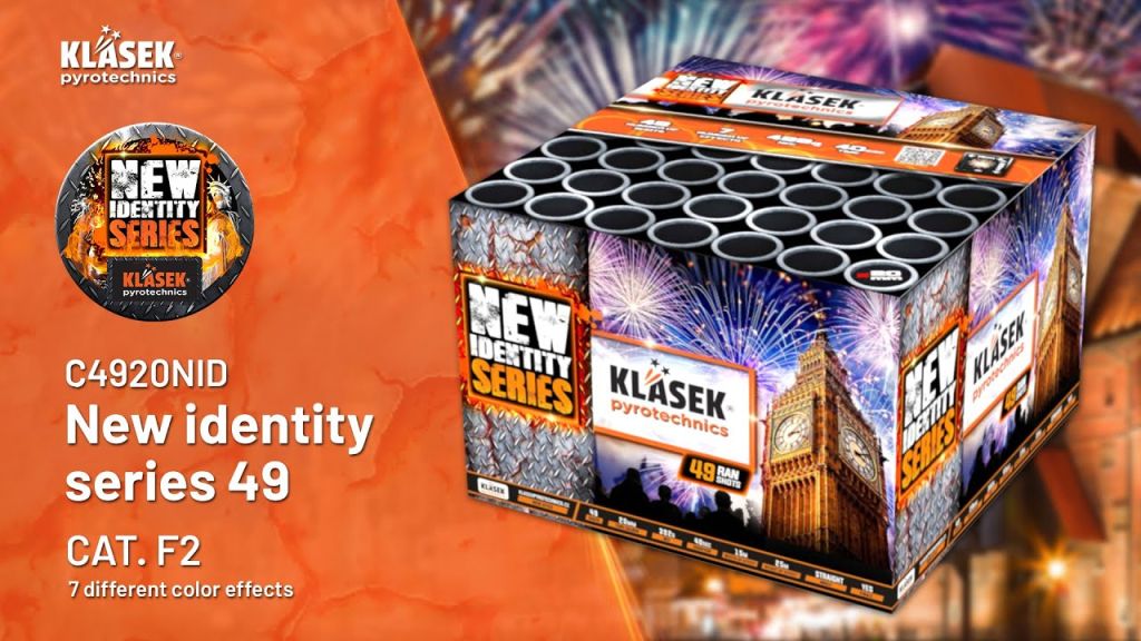 Pyrotechnika Ohnostroj Kompakt New identity series 49 rán / 20mm