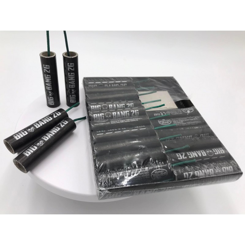 Petardy Pirát petarda Big bang čierne 2G 20ks/bal