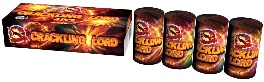 Pyrotechnika Detská pyrotechnika Crackling lord 4ks/bal