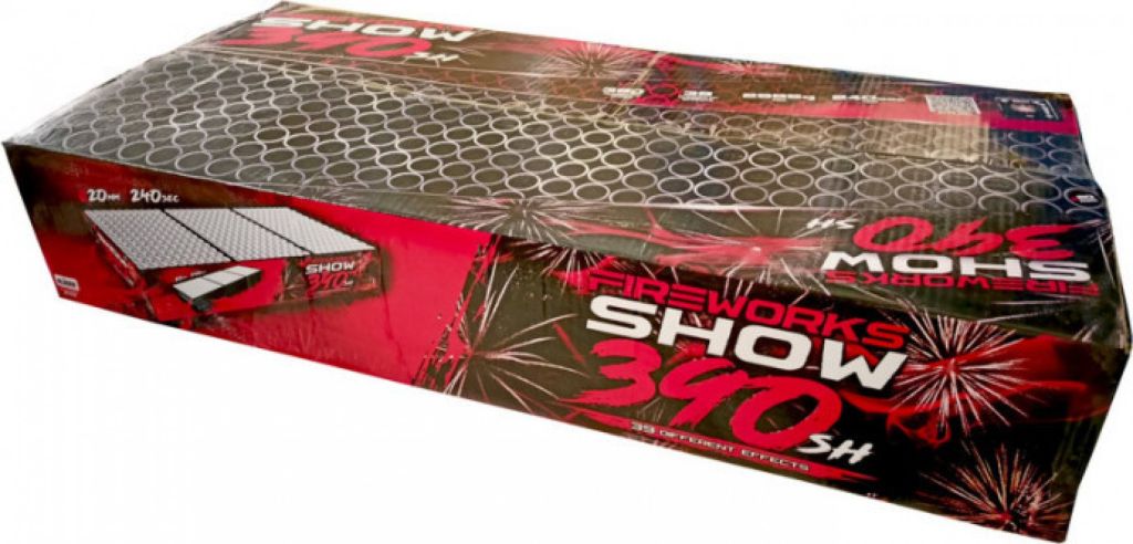 Pyrotechnika Fireworks show 390 rán 20 mm