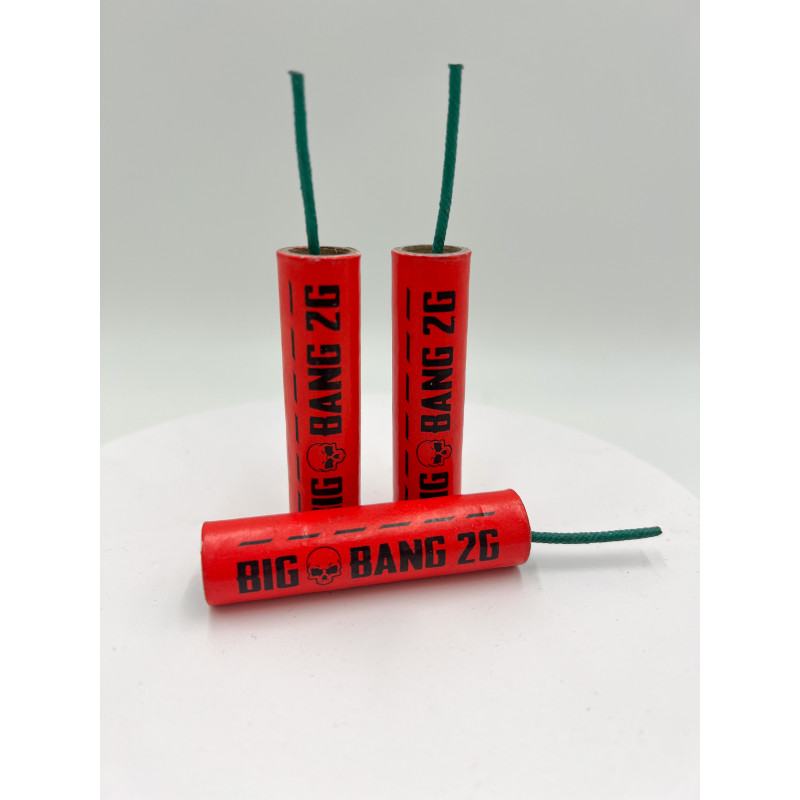 Petardy Megatresk Pirát petarda Big bang červené 2G 20ks/bal