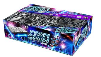Pyrotechnika Profi Fireworks show 256- I+V+W+FAN 30 mm