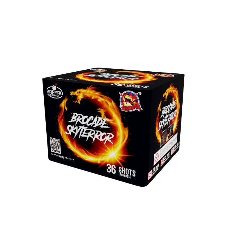 Pyrotechnika Brocade Skyterror 36shots 1ks