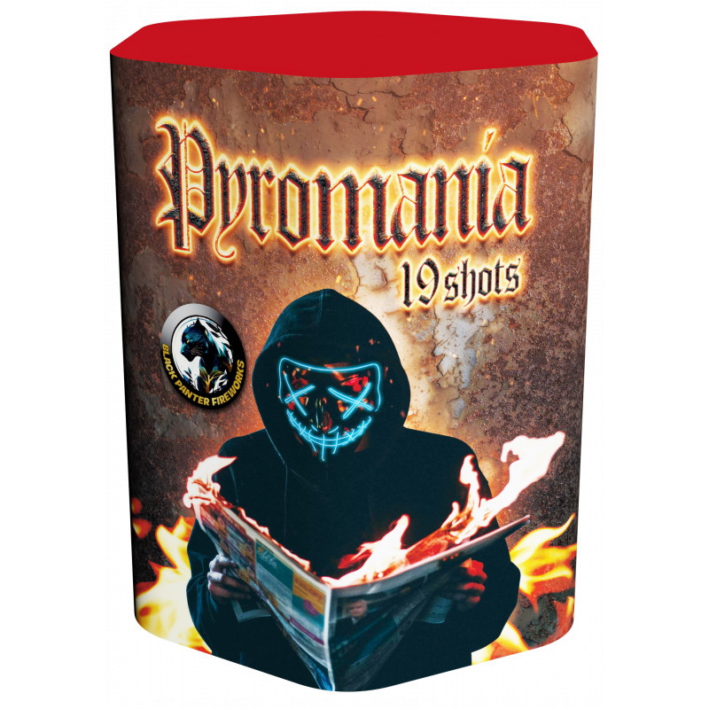 Ohňostroj Pyromania 19ran 30mm 1ks
