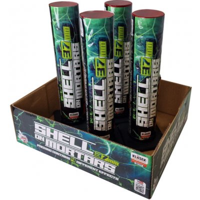 Pyrotechnika Ohnostroj Guľové pumy Single Shots 37mm 4ks