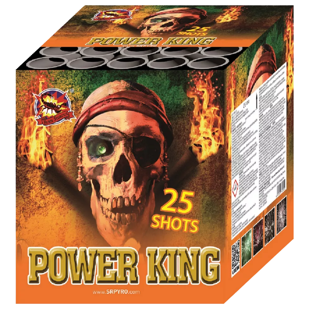 Ohnostroj Power king 25rán ráže 50mm