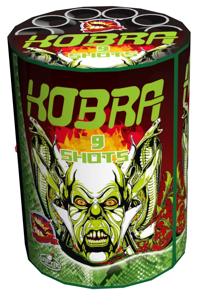 Ohňostroj Kobra 9rán 38mm 1ks