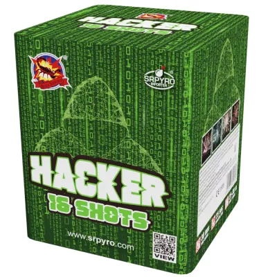 Pyrotechnika Ohňostroj Hacker 16 rán 30mm 1ks