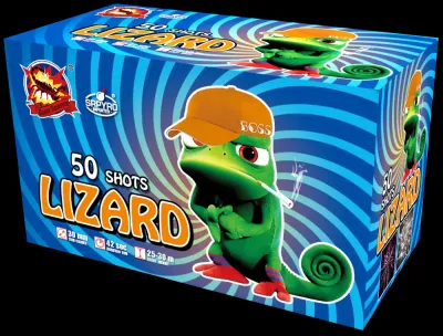 Pyrotechnika Ohňostroj Lizard 50rán 30mm 1ks