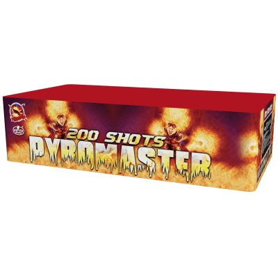 Pyrotechnika Ohňostroj Pyromaster 200 r 18mm 1ks