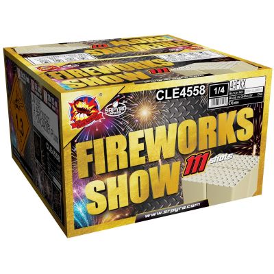 Ohňostroj Fireworks Show 111rán 20-25mm 1ks/ctn