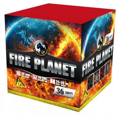 Ohňostroj Fire planet 36ran 30mm 1ks