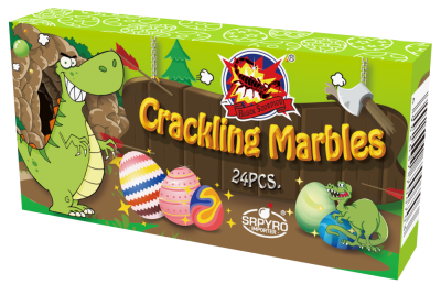 Pyrotechnika Detská pyrotechnika Crackling marbles 24ks/bal