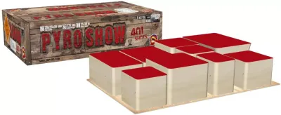 Pyrotechnika Ohňostroj PYROSHOW 401 rán