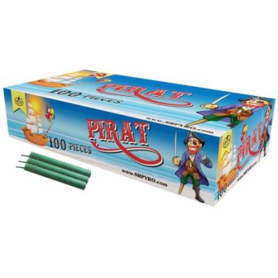 Pyrotechnika Petardy pirati  - pirát s knotom– 100 ks sr pyro