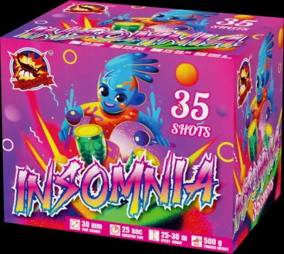 Ohňostroj Insomnia 35rán 30mm 1ks