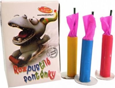 Pyrotechnika Detská Rozpustilé fontánky 10ks