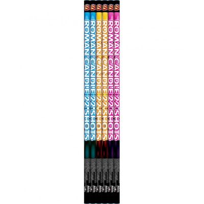 Pyrotechnika Roman candle 22 mix 60cm 6 ks L