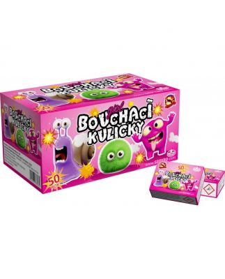 Búchajúce guličky Girl 50ks