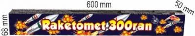 Pyrotechnika Raketomet, 300 rán (1 ks)
