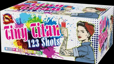 Ohňostroj Tiny titan 123rán 25-30mm 1ks