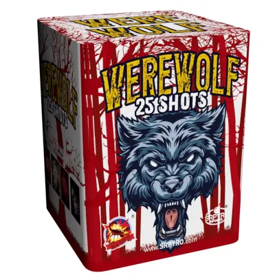 Pyrotechnika Ohnostroj Kompakt Werewolf 25rán ráže 30mm