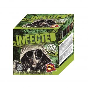 Pyrotechnika Ohnostroj Infected 30rán ráže 20mm