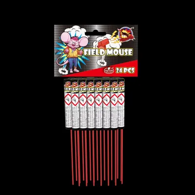 Pyrotechnika Fontánky Field mouse 24ks/bal