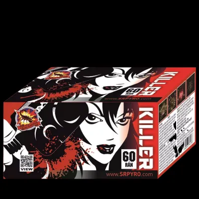 Pyrotechnika Ohnostroj Killer 60rán ráže  16mm