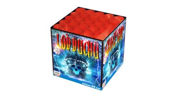 Pyrotechnika Ohnostroj Kompakt Lod duchu 25rán kaliber 25mm