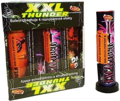 Pyrotechnika Ohnostroj Klásek Guľové Pumy XXL Thunder Single shots