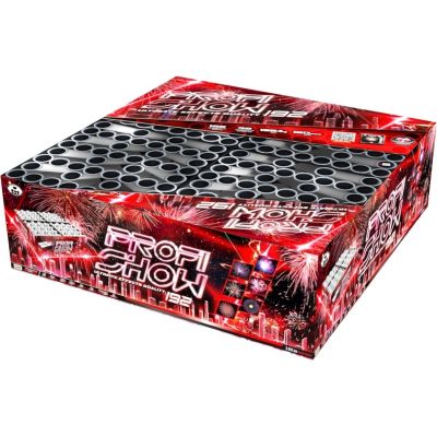 Kompaktný ohňostroj Fireworks Show 192ran / 25 mm