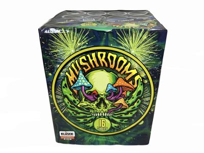 Pyrotechnika HOUBIČKY 16rán ráže 25mm