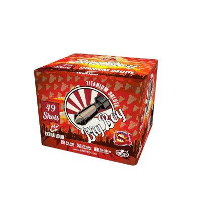 Pyrotechnika Ohňostroj Big boy 49 rán 30 mm