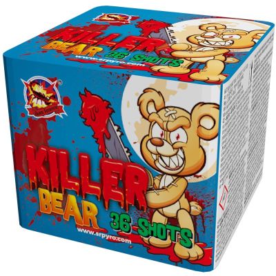 Pyrotechnika Ohňostroj Killer bear 36rán 16mm 1ks