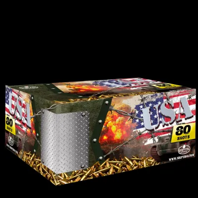 Pyrotechnika Ohnostroj Kompakt USA 80rán ráže 16mm