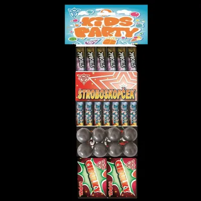 Pyrotechnika KIDS PYRO PARTY 24ks Detska sada