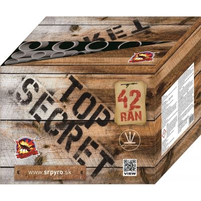 Pyrotechnika Ohnostroj Kompakt Top secret 42r 30-48mm