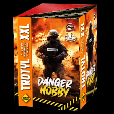 Ohňostroj Hobby trotyl XXL 16rán 38mm 1ks