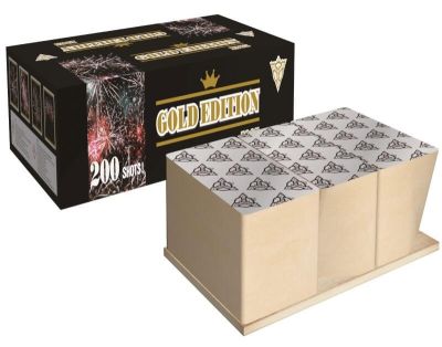 Pyrotechnika Ohňostroj Gold edition 1365g 200r 20mm 1ks/ctn
