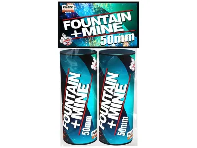 Pyrotechnika Fountain + Mine 50mm ( gulová puma )