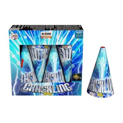 Pyrotechnika Vulkán 4x100g - dvojité prask. hviezdy